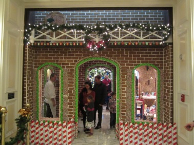 Gingerbread House Back Entrance